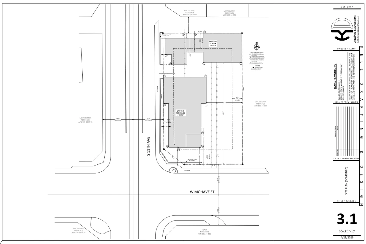 Site Plan Combined V1