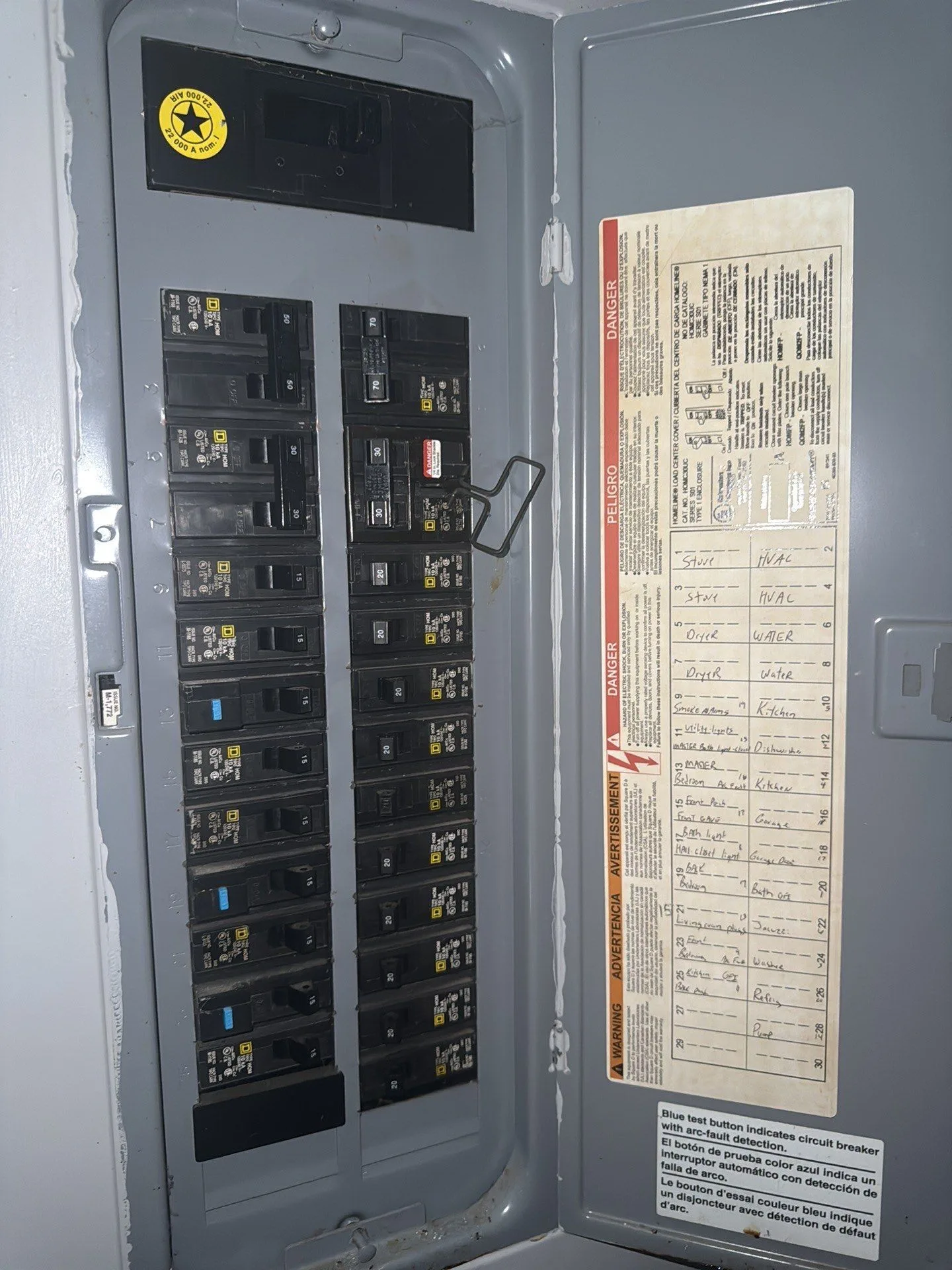 23 Electrical panel — 15247 Cainsville Rd, Milton, TN 37118