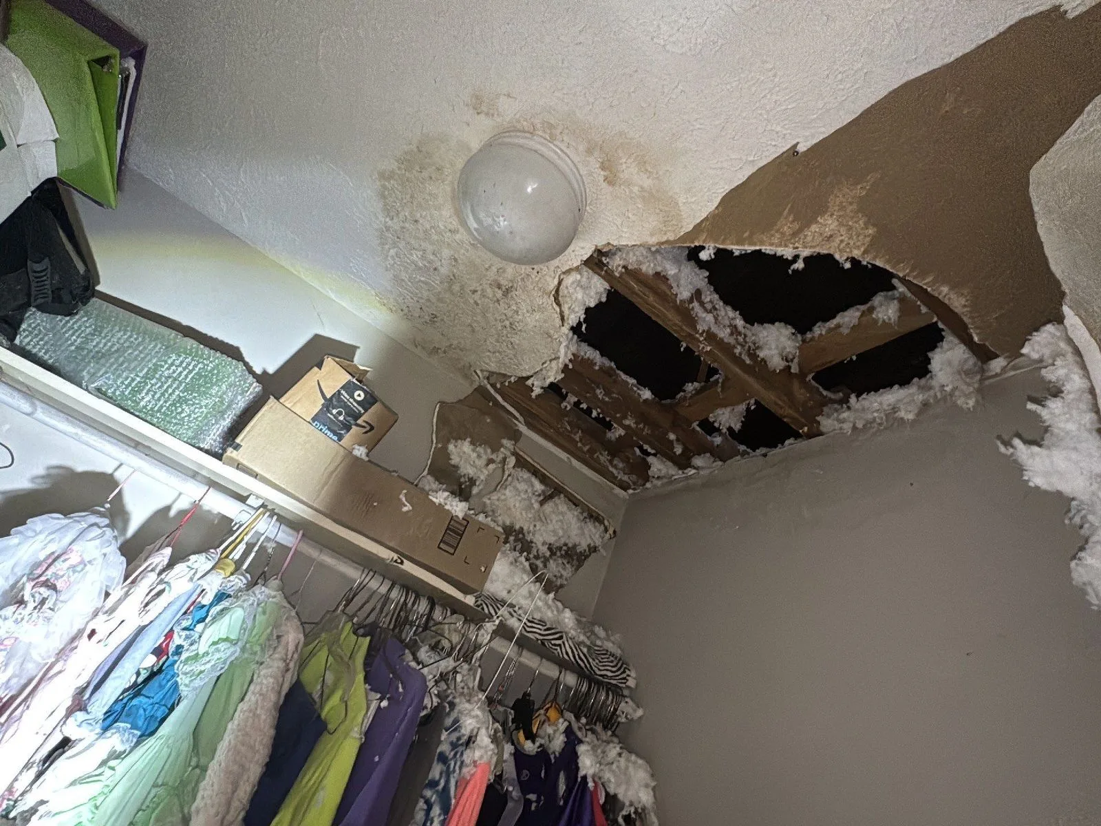 28 Ceiling damage — 15247 Cainsville Rd, Milton, TN 37118
