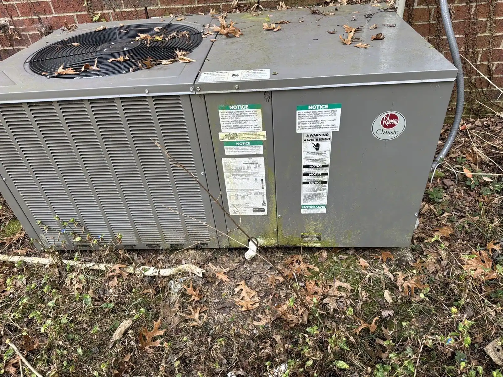 21 HVAC unit — 15247 Cainsville Rd, Milton, TN 37118